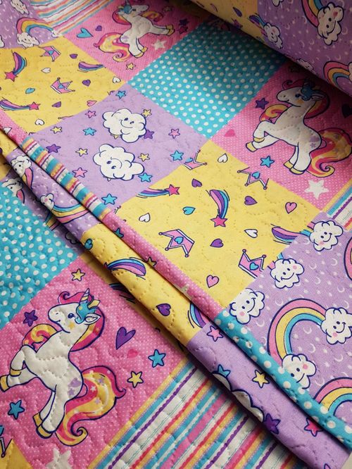 Tecido Matelassê Estampado 2,40m largura dupla face