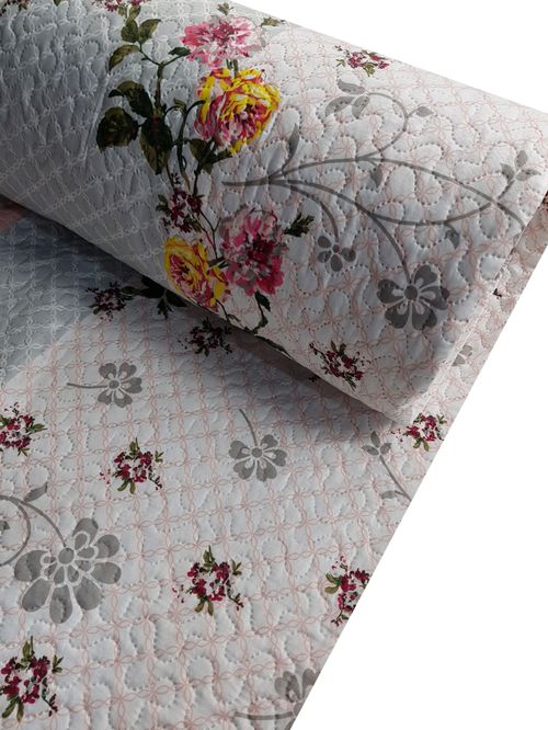 Tecido Matelassê Estampado 2,40m largura dupla face