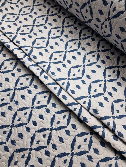 Tecido Matelassê Estampado 2,40m largura dupla face