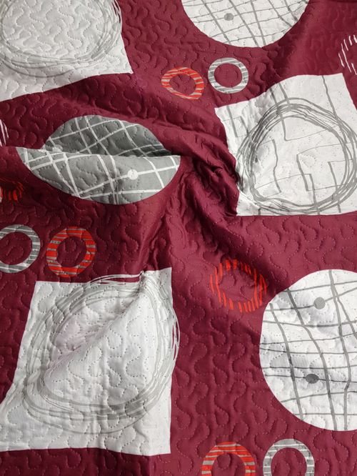 Tecido Matelassê Estampado 2,40m largura dupla face