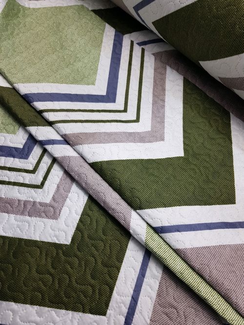 Tecido Matelassê Estampado 2,40m largura dupla face