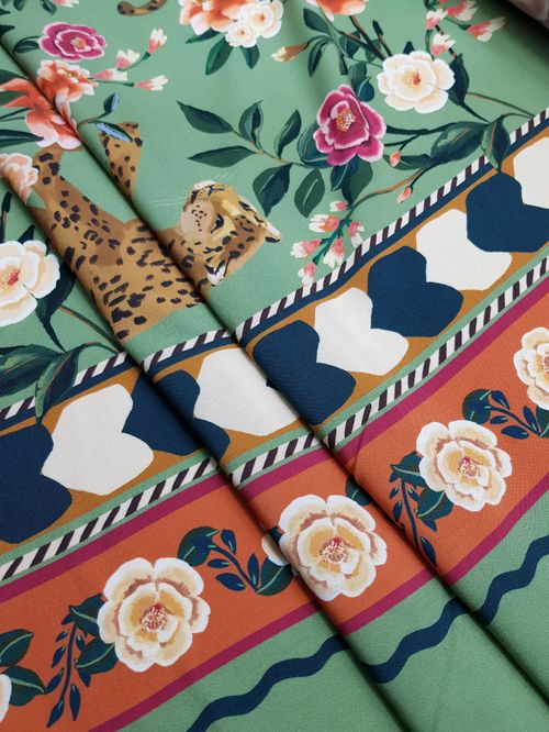 Tecido Viscose Estampada