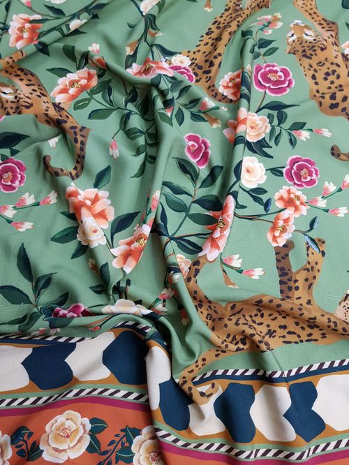 Tecido Viscose Estampada