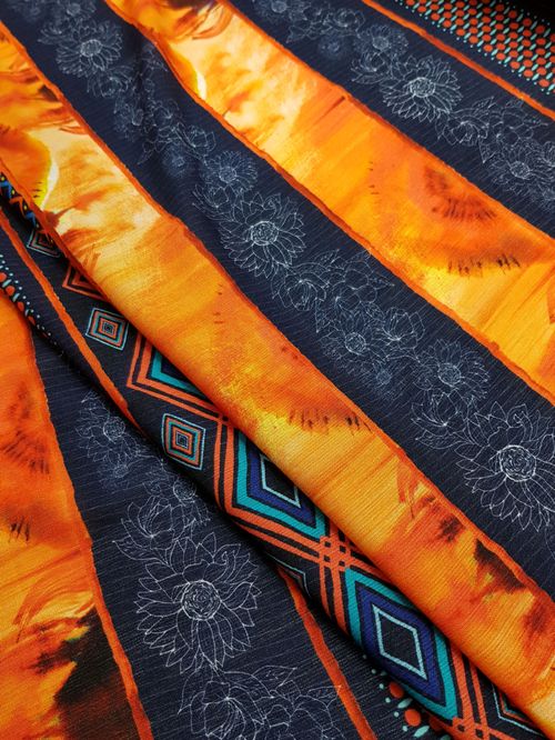 Tecido Viscose Estampada