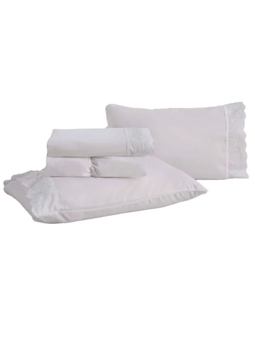JOGO CAMA GOLDEN BORDADO SOLTEIRO SORT