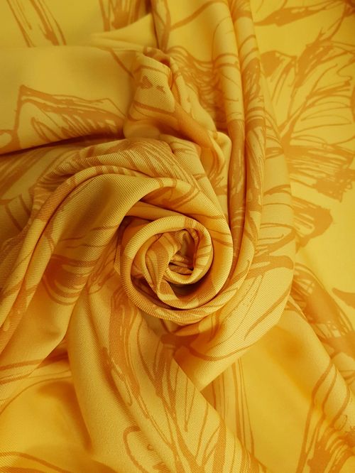 Tecido Crepe Verona Twill Estampado