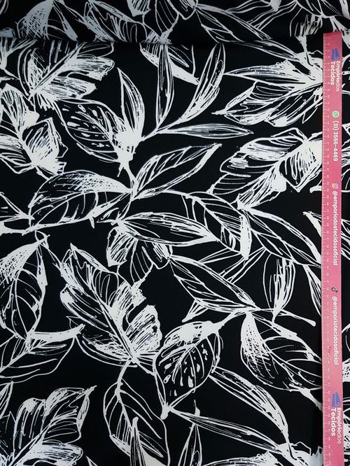 Tecido Crepe Verona Twill Estampado