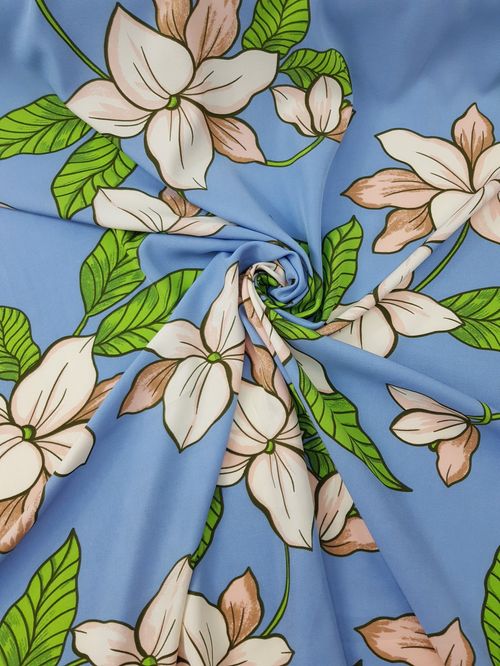 Tecido Crepe Verona Twill Estampado