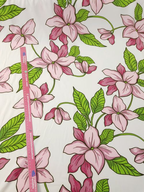 Tecido Crepe Verona Twill Estampado