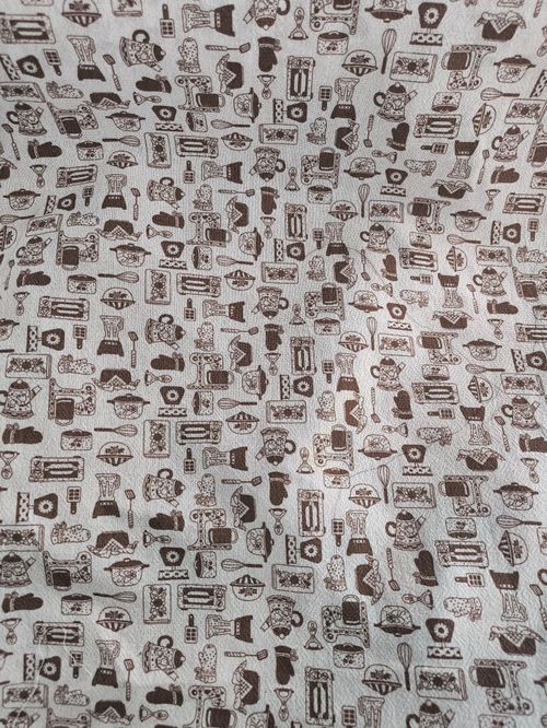 Tecido Sacaria Pano de Prato Estampado