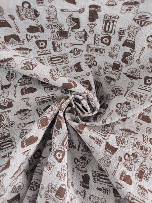 Tecido Sacaria Pano de Prato Estampado