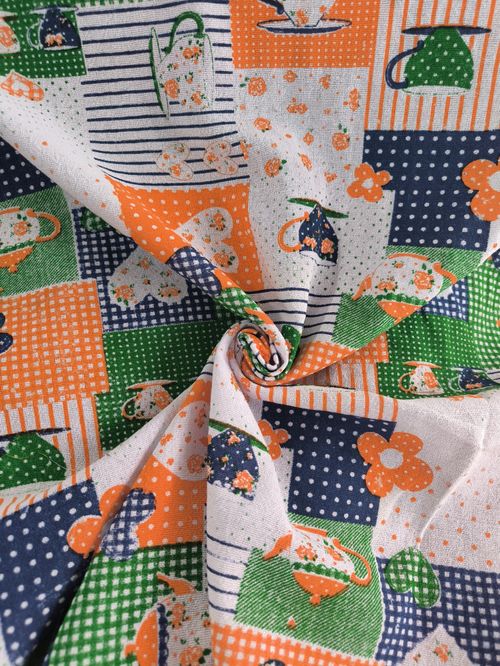 Tecido Sacaria Pano de Prato Estampado